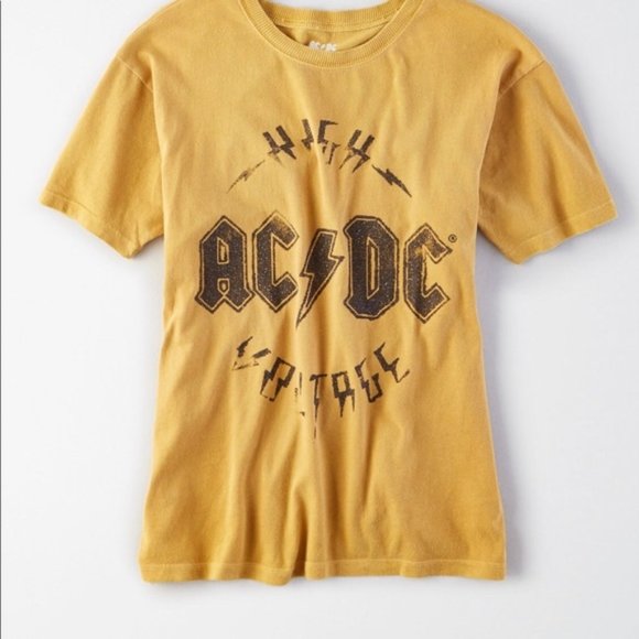 American Eagle Outfitters Tops - SOLD! AC/DC band t-shirt!